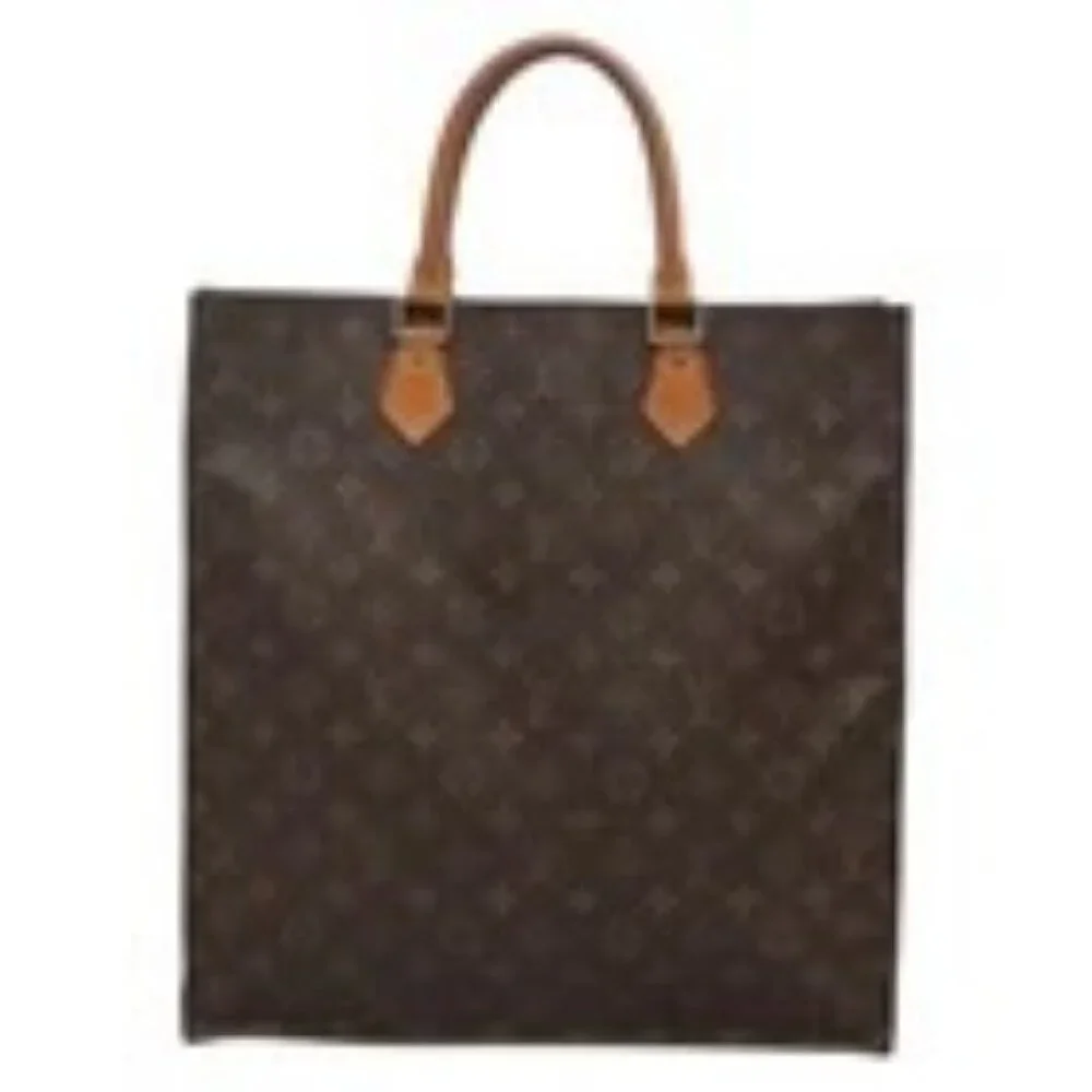 LOUIS VUITTON Monogram Sac Plat Hand Bag M51140 LV Auth 140069 - Picture 2 of 16